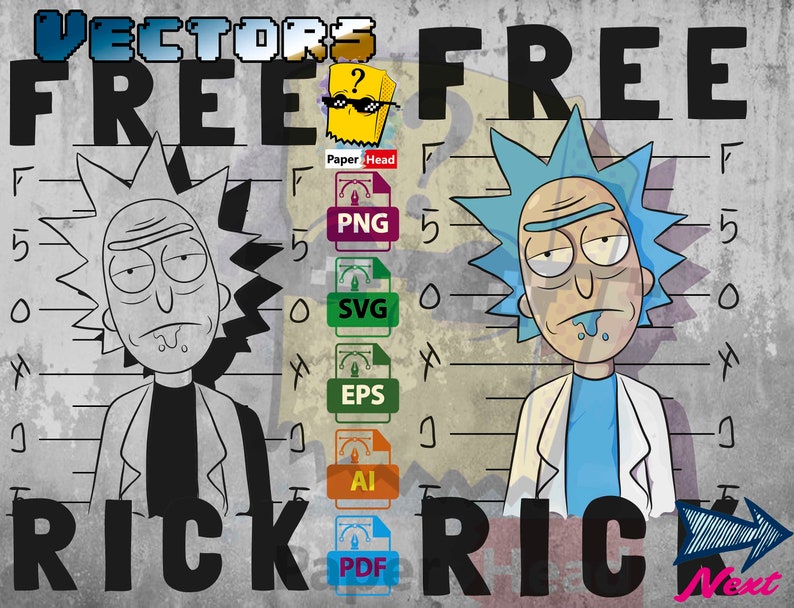 Free Free 340 Silhouette Rick And Morty Svg Free SVG PNG EPS DXF File
