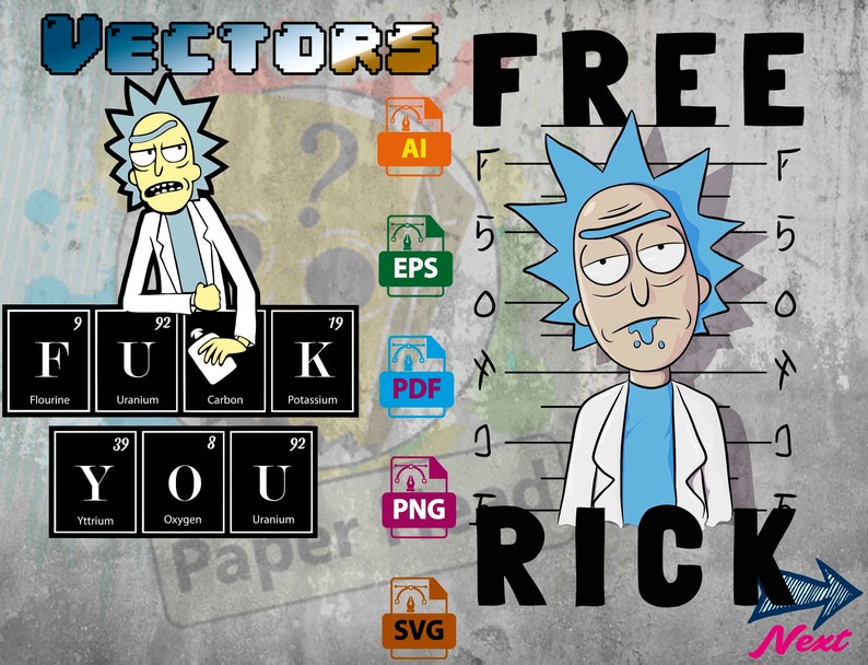 Free Free 145 Silhouette Rick And Morty Svg Free SVG PNG EPS DXF File