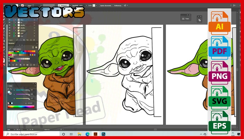 Free Free Baby Yoda Head Svg Free 495 SVG PNG EPS DXF File