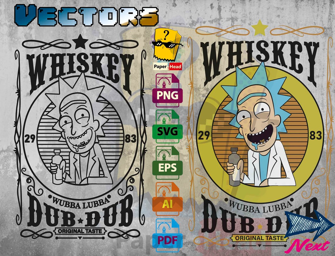 Free Free 204 Rick And Morty Svg Etsy SVG PNG EPS DXF File