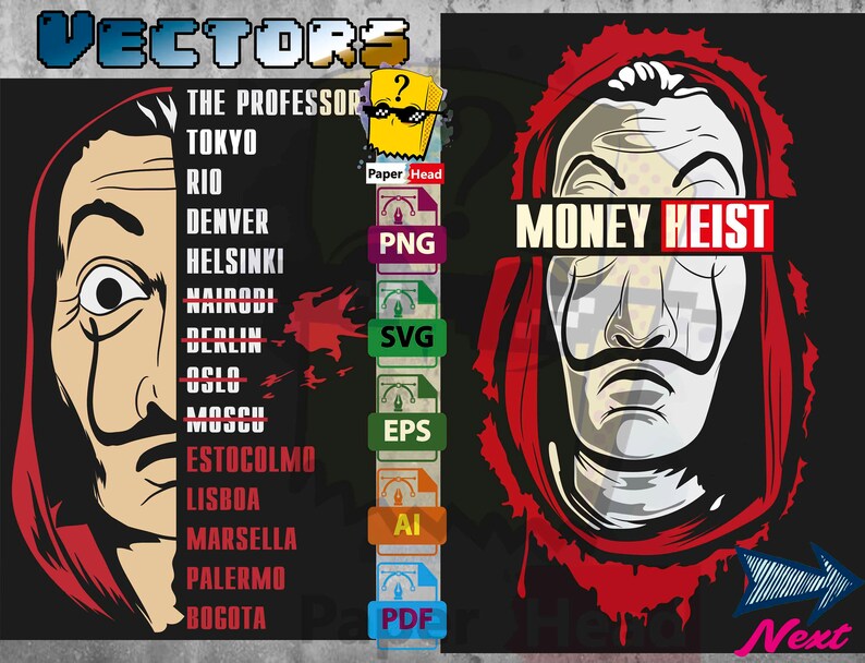 Free Free Money Heist Svg 568 SVG PNG EPS DXF File