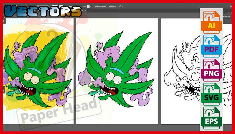 Free Free 206 Rick And Morty Smoking Weed Svg SVG PNG EPS DXF File