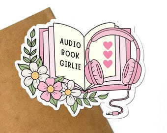 Audiobook Girlie Sticker