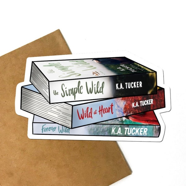 Wild Book Series Vinyl Sticker