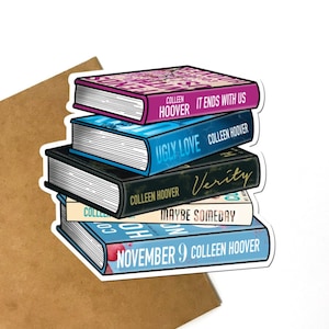 CoHo Book Stack Sticker