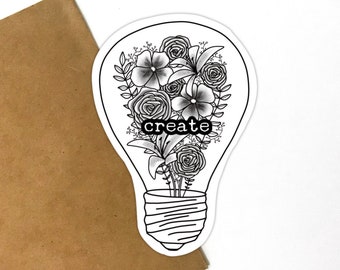 Creative Light Vinyl Sticker
