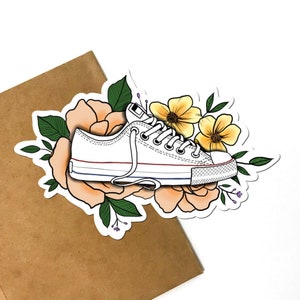 Converse Sneaker Vinyl Sticker