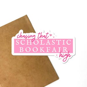 Scholastic Book Fair Sticker
