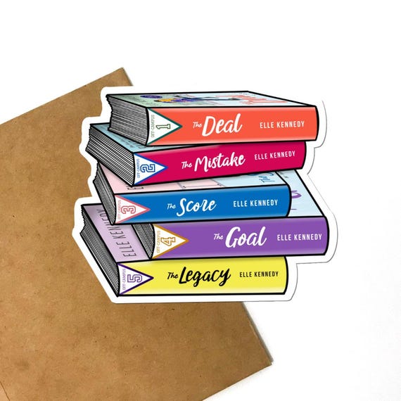 Off Campus Book Stack Sticker