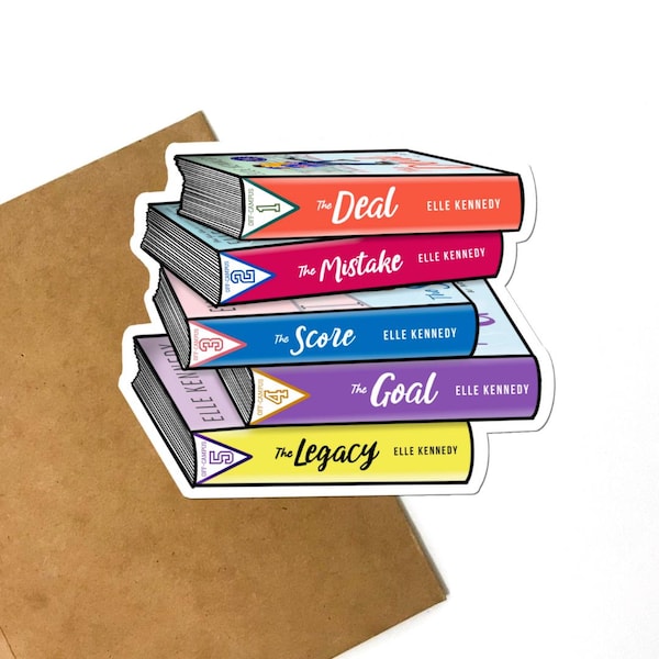 Off Campus Book Stack Sticker
