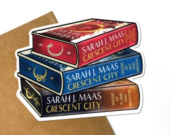 Crescent City Book Series Sticker