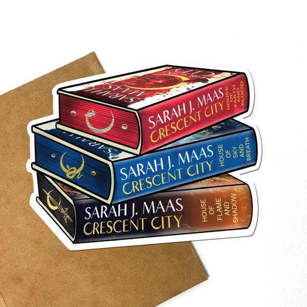 Crescent City Book Series Sticker