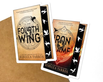 Fourth Wing Book Sticker