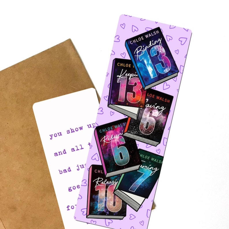 Binding 13 Book Series Bookmark - Etsy