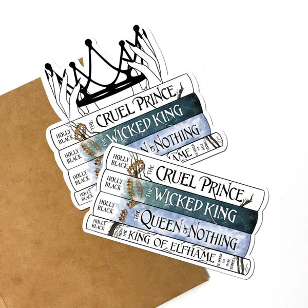 Cruel Prince Books Sticker