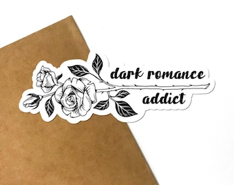 Dark Romance Addict Sticker