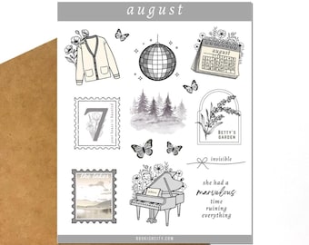 August Sticker Sheet