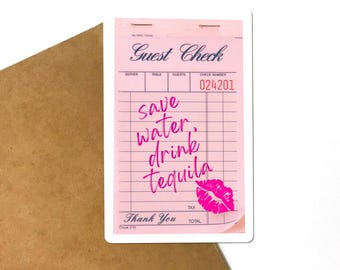 Save Water Vinyl Sticker