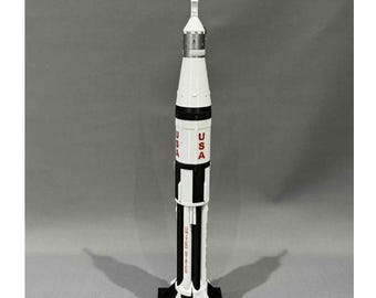 New! the Mighty Soviet N1 Moon Rocket Kit Model. ALL WHITE. Super