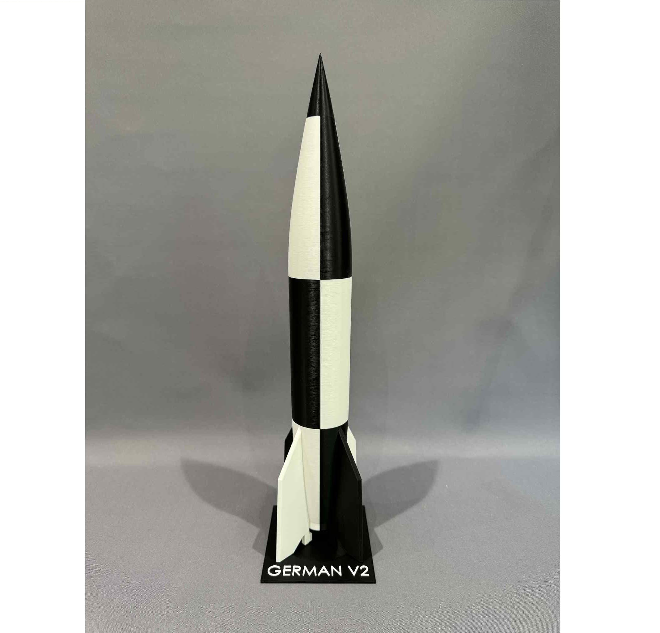 German V2 Rocket Scale Model Kit & Assembled – 1:32 Scale – 437mm