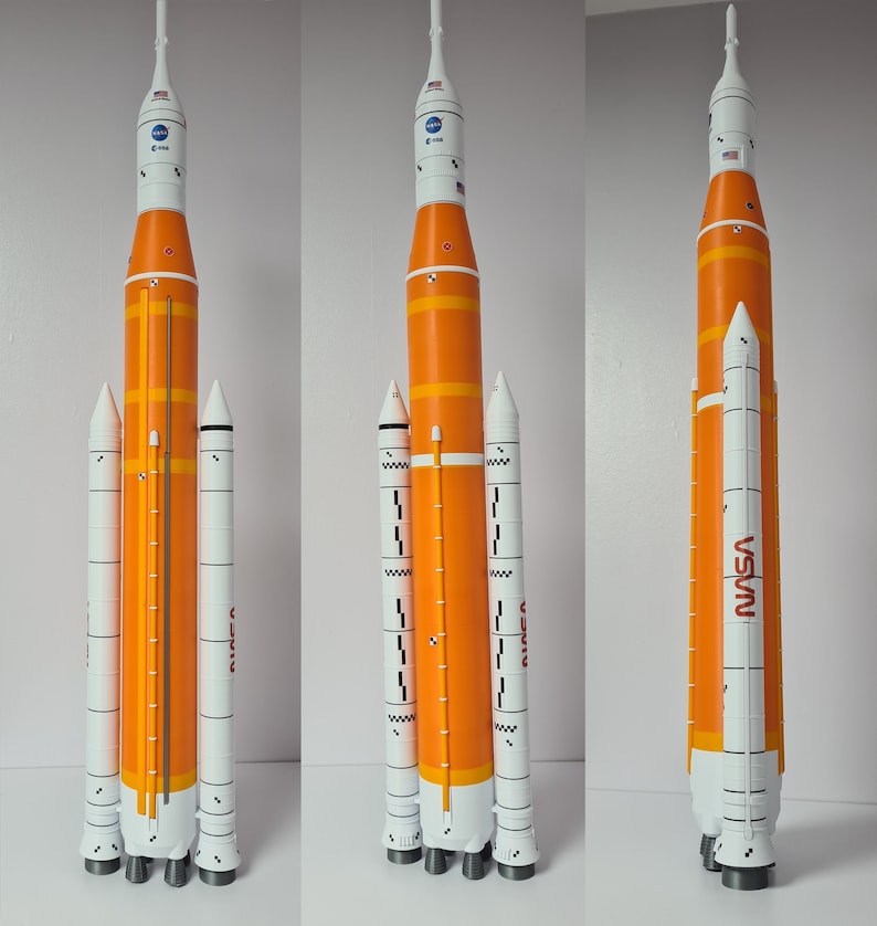 New Nasa SLS Artemis 1 Kit Rocket Model 680mm 1144 Scale Etsy UK