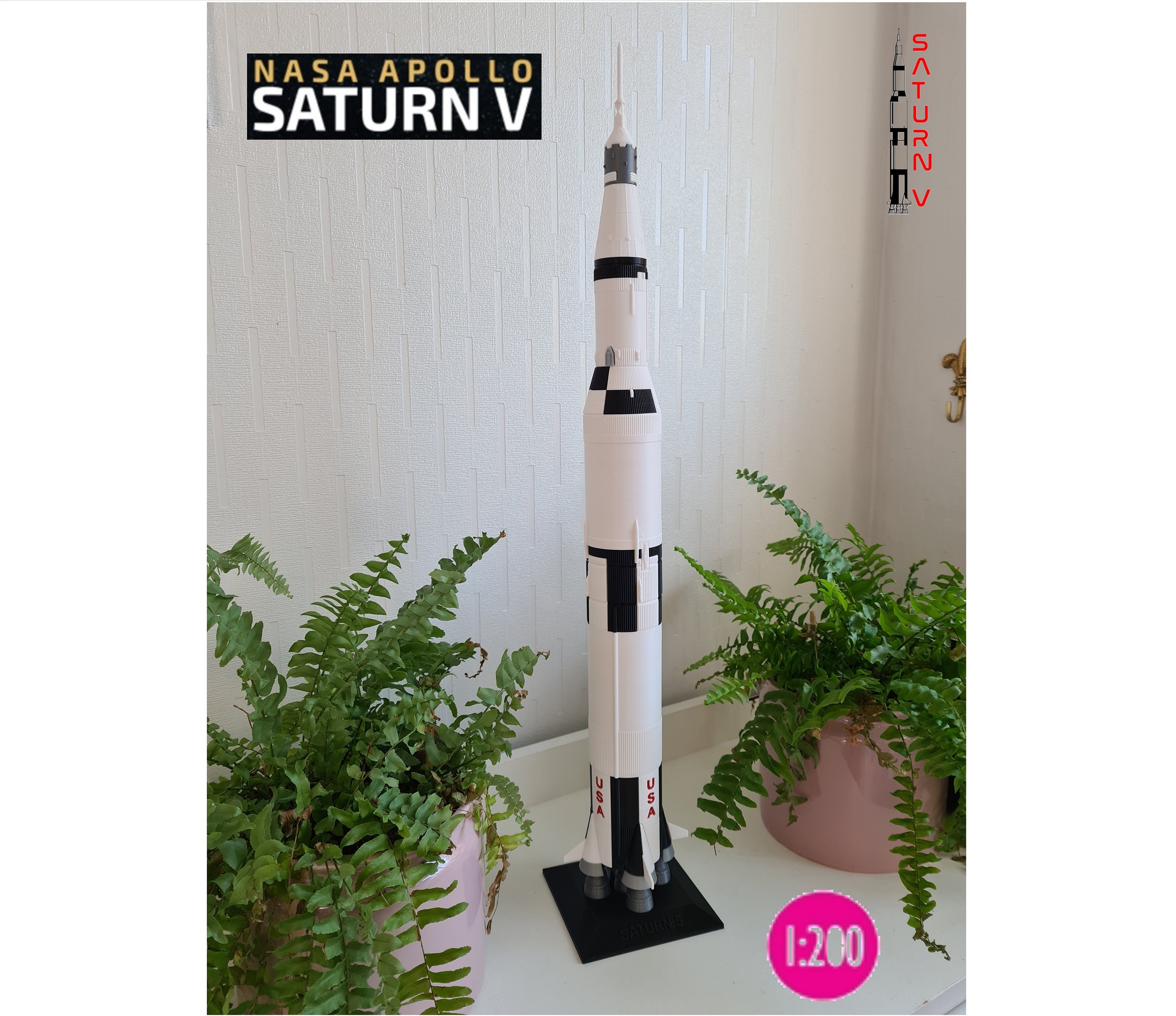 Saturn V 56cm/22inch Quality Display Model - Etsy