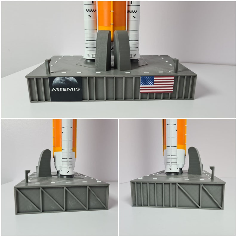 New Nasa SLS Artemis 1 Kit Rocket Model 680mm 1144 Scale Etsy India