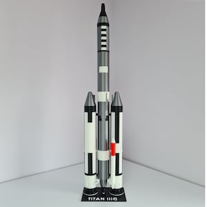 Titan IIIC MOL Super Quality 300mm/450mm/580mm 1:144/100/76 Scale