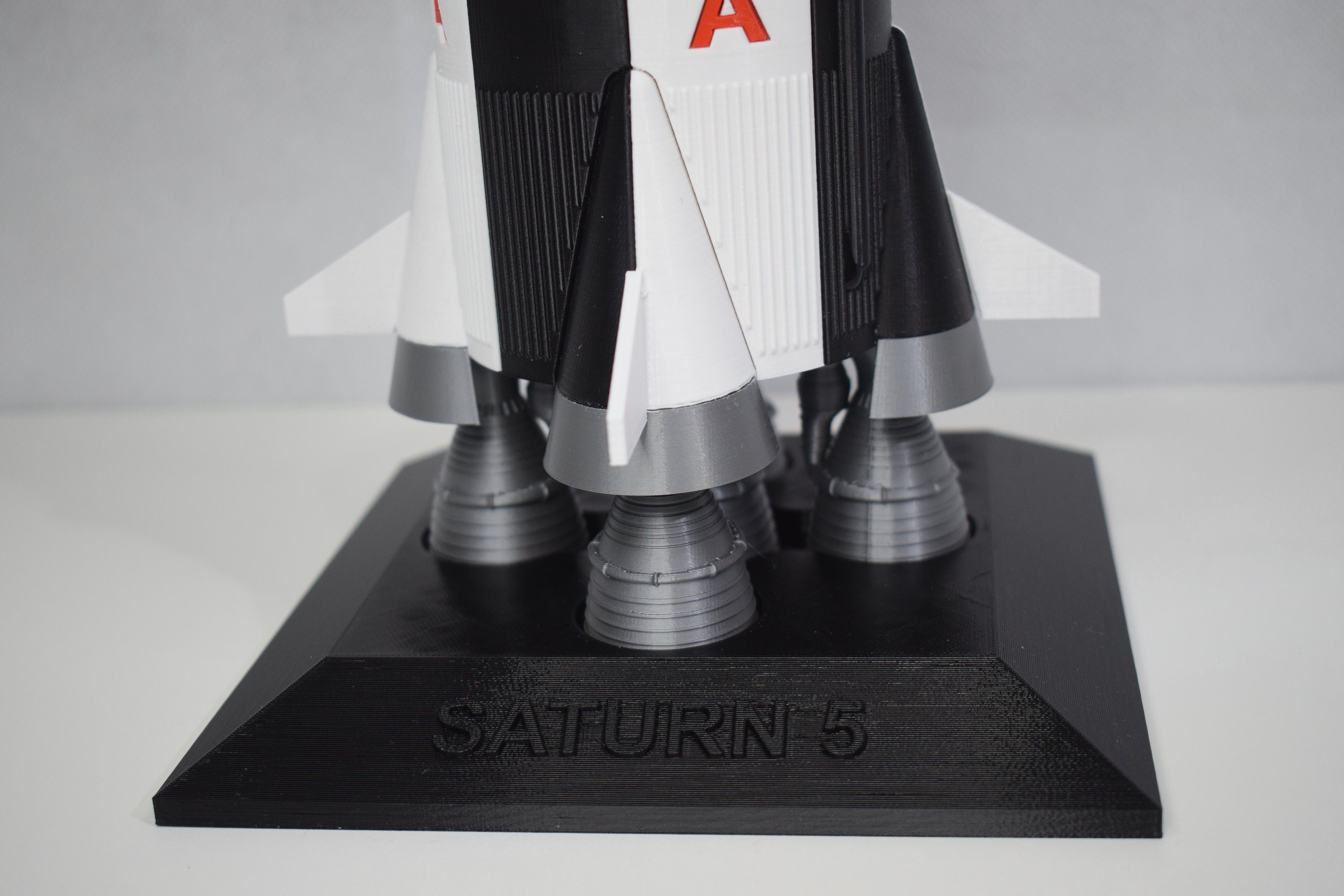 Saturn V 1100 111cm 3ft Rocket Model Spacecraft Etsy UK