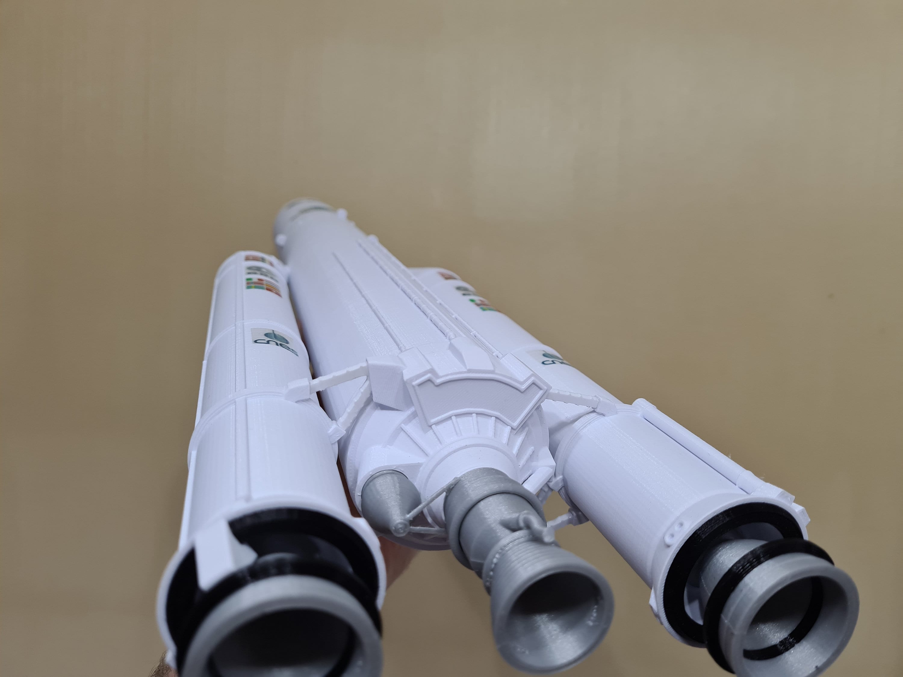 アリアン 5 ECA ES 大型宇宙ロケット プラモデル NASA ESA (1:76