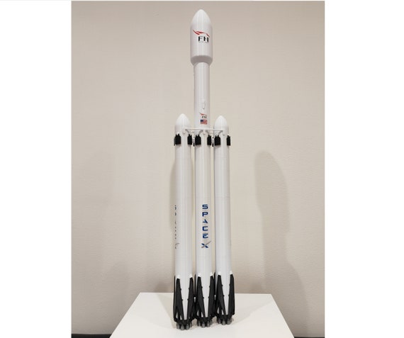 Spacex Falcon Heavy 1:100 Scale 70cm 700mm 28inch Display Model