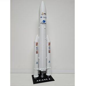 Ariane 5 Plus ECA Model Rocket 1:144 Scale 400mm WEBB Telescope