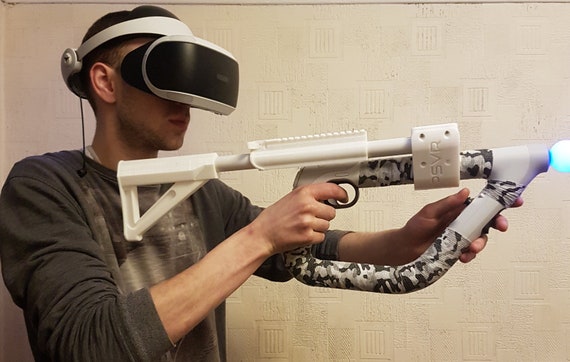 PSVR Playstation VR Aim Controller Shoulder Stock Attachment