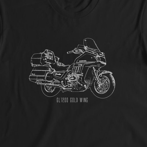 GL1200 Gold Wing Portrait T-Shirt