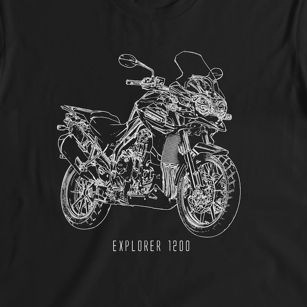 Tiger Explorer 1200 Portrait T-Shirt