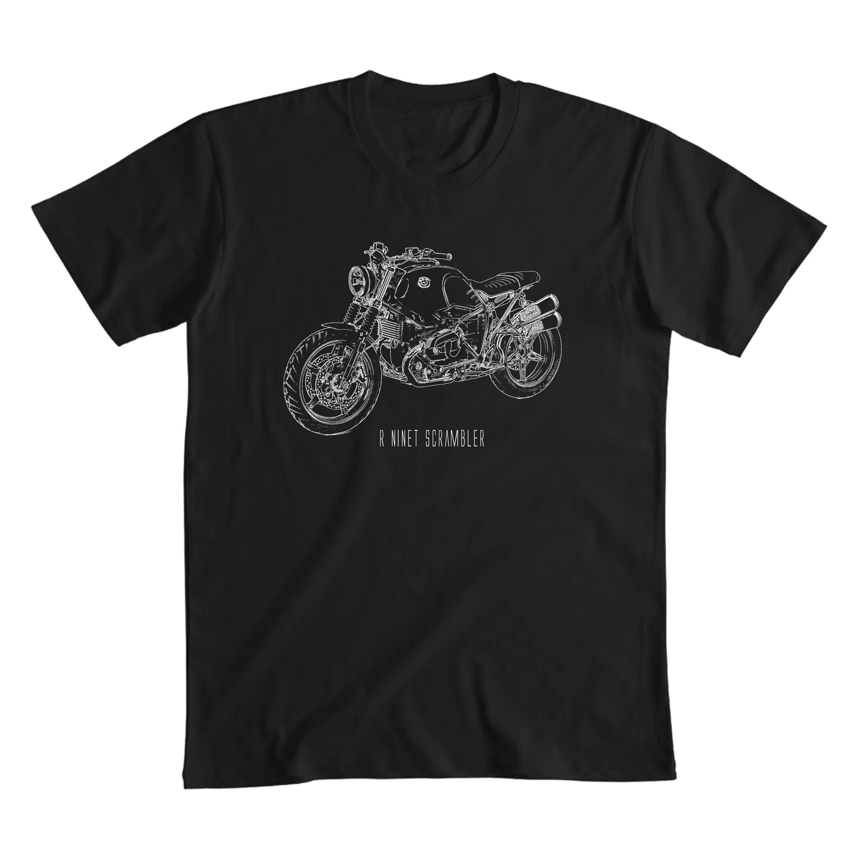 Bmw Motorcycle Bmw R Nine T Shirt BMW RnineT Scrambler T-Shirt Men - Main Image