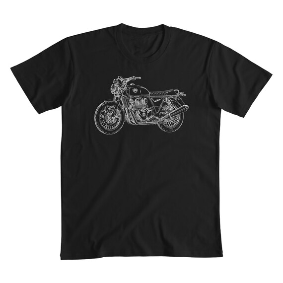 Royal Enfield Interceptor 650 Portrait T-shirt | Etsy