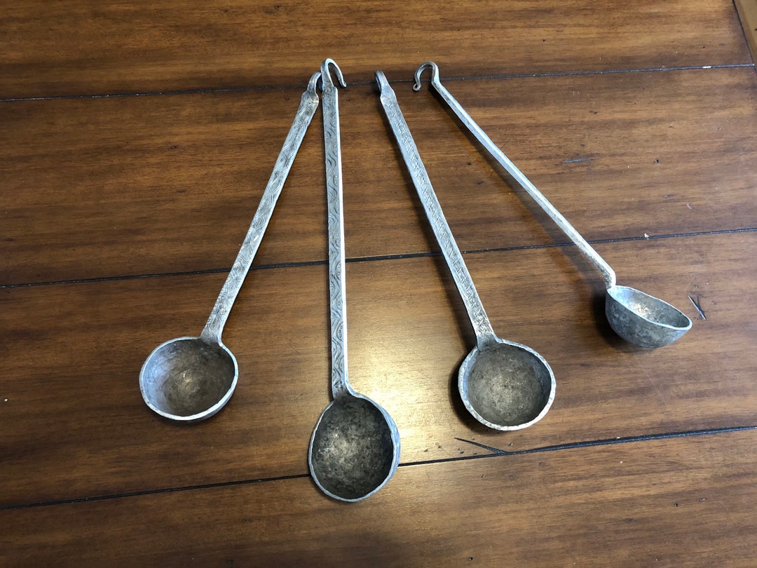 Handcrafted Metal Ladle Rustic Kitchen Appliance Nepal Etsy