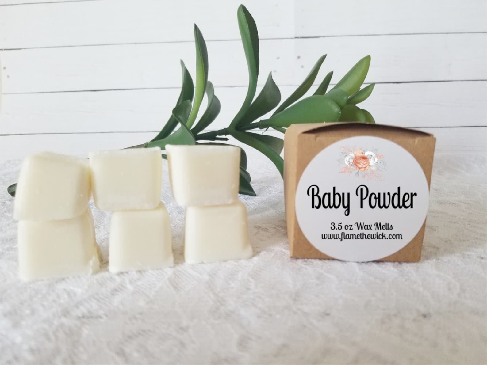 Baby Powder Wax Melt Soy Wax Tart Scented Wax Melt Etsy