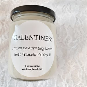 Single AF Valentines Galentines Soy Wax Candle