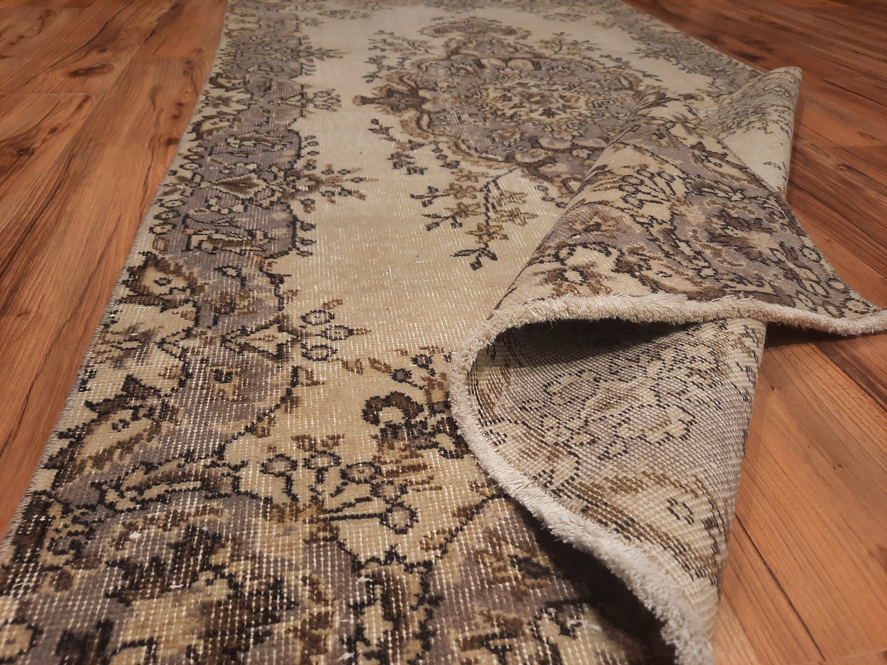 Distressed rug 4x6 entryway rug neutral oushak rug turkish Etsy