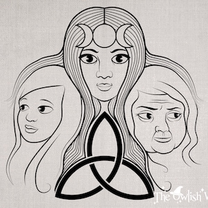 Maiden Mother Crone Clip Art