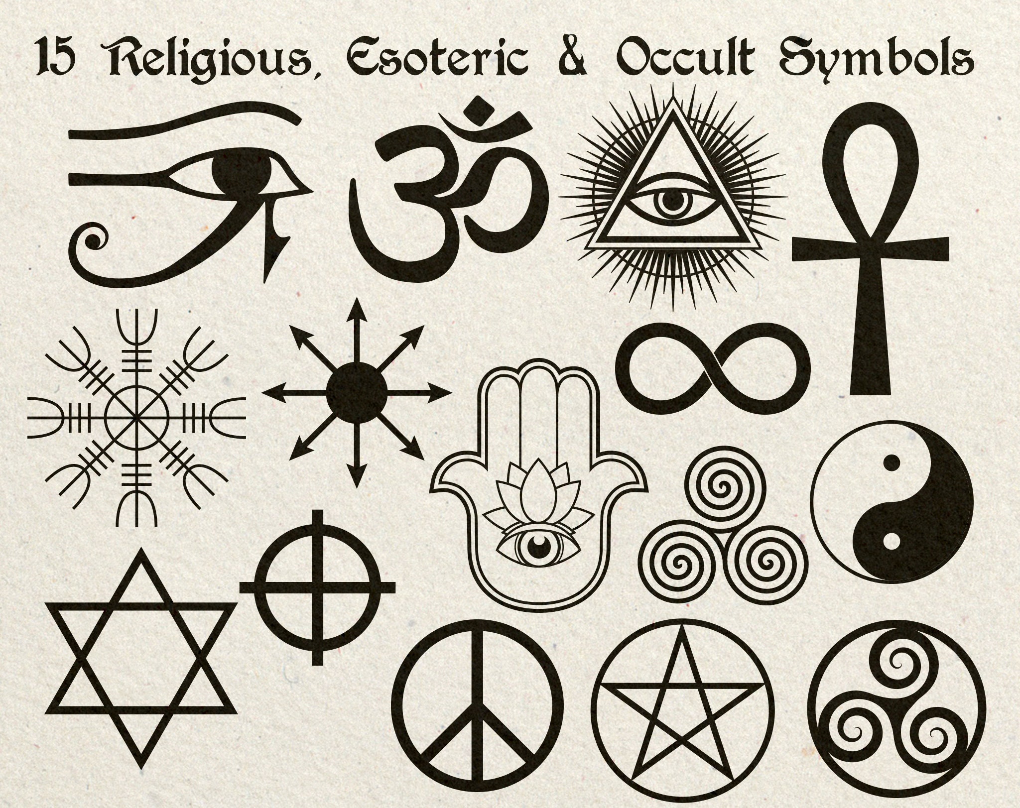 Occult Symbols And Their Meanings 550x1375 Occult Symbols And Their Meanings 550x1375