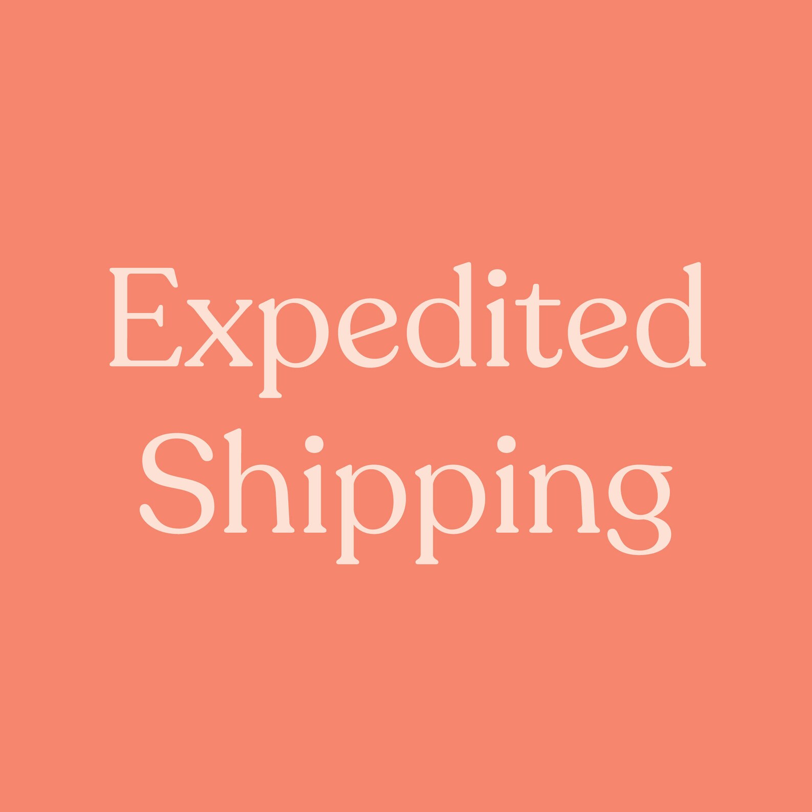 Expedited Shipping To Anywhere In The World Etsy