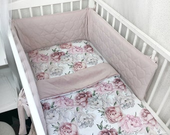 personalised cot bed bedding