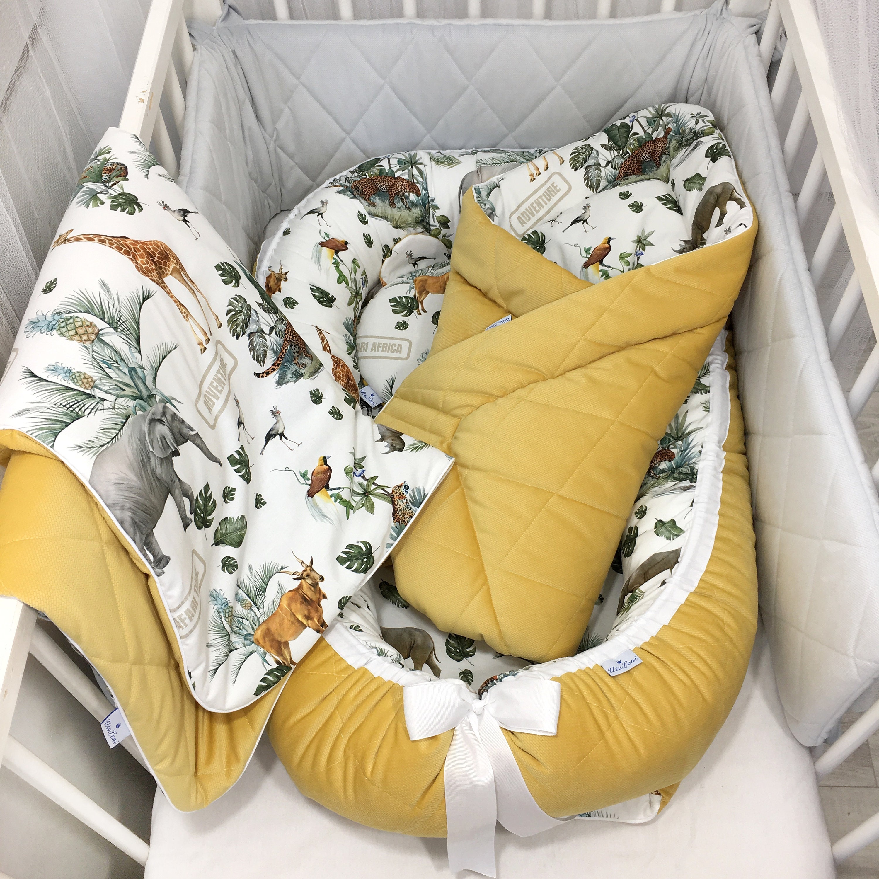 Baby sets cot bumper bedsheet Dockatot Baby nest for crib Etsy