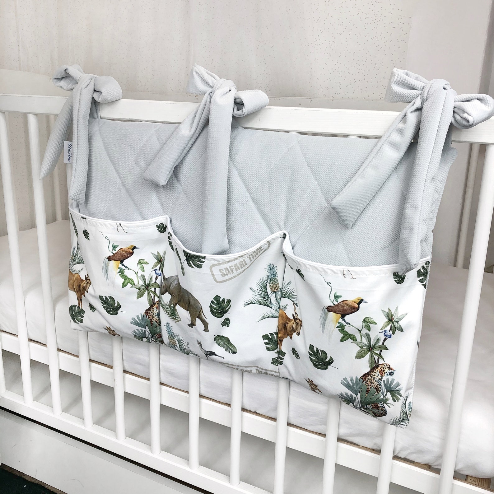 Nursery Crib Organizer Crib Organizer Baby Floor Nursery Etsy