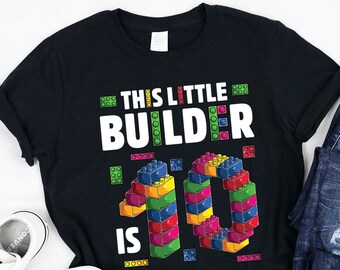 Download Lego Birthday Shirt Etsy