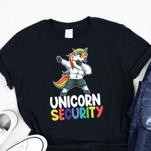 Unicorn Security Christmas Shirt, Tank, Hoodie, Funny Unicorn Christmas, Birthday Party Gifts, Unicorn Lovers Shirts for men, women and kids