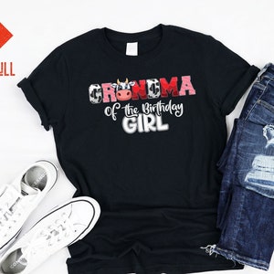 Grand-mère de l’anniversaire Fille Vache Ferme Thème Bday Party Décoration Fournitures Vache Fille Famille Assorti Tshirt Hoodie Cadeau Filles Enfants Hommes Femmes